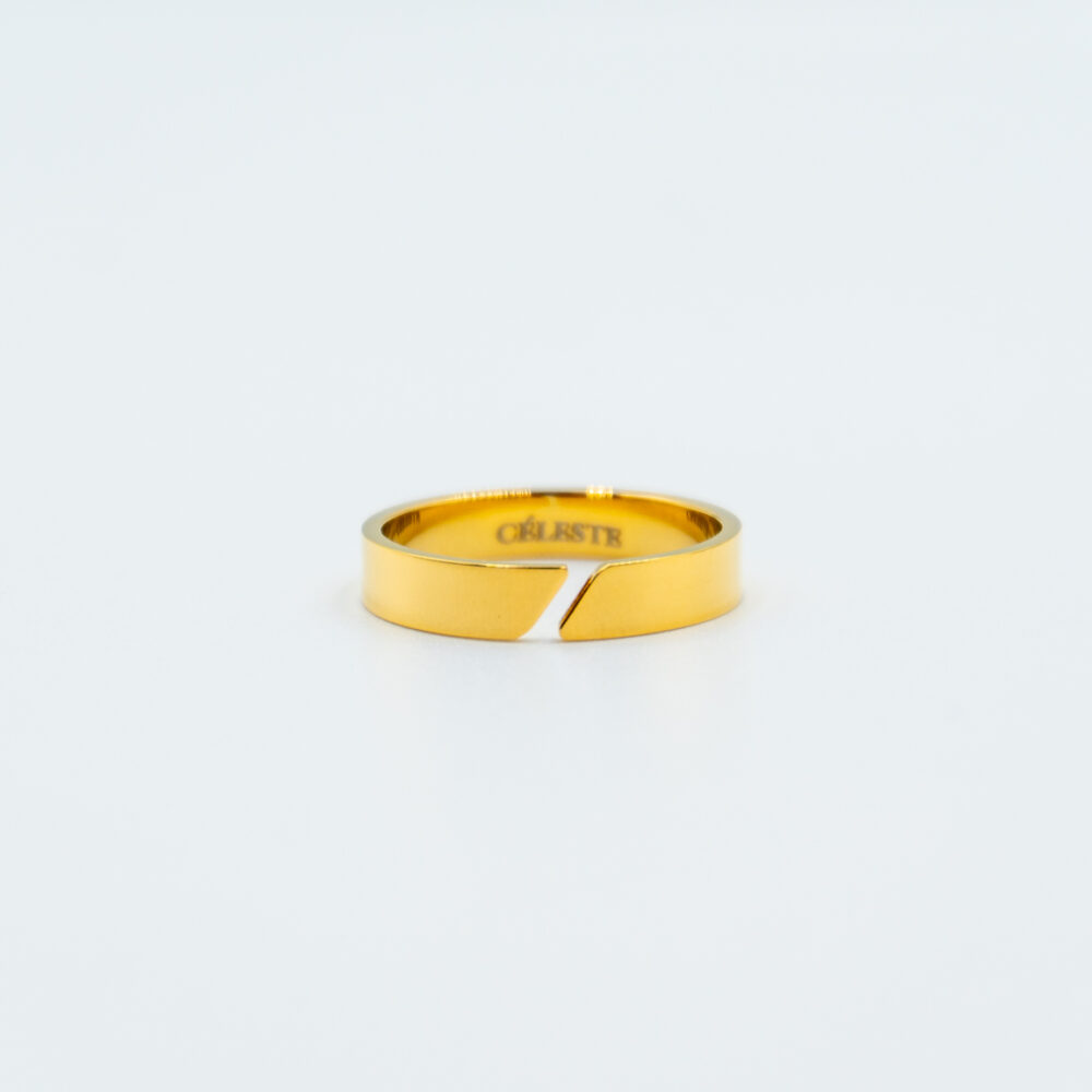Céleste Gold Plated Unisize Ring
