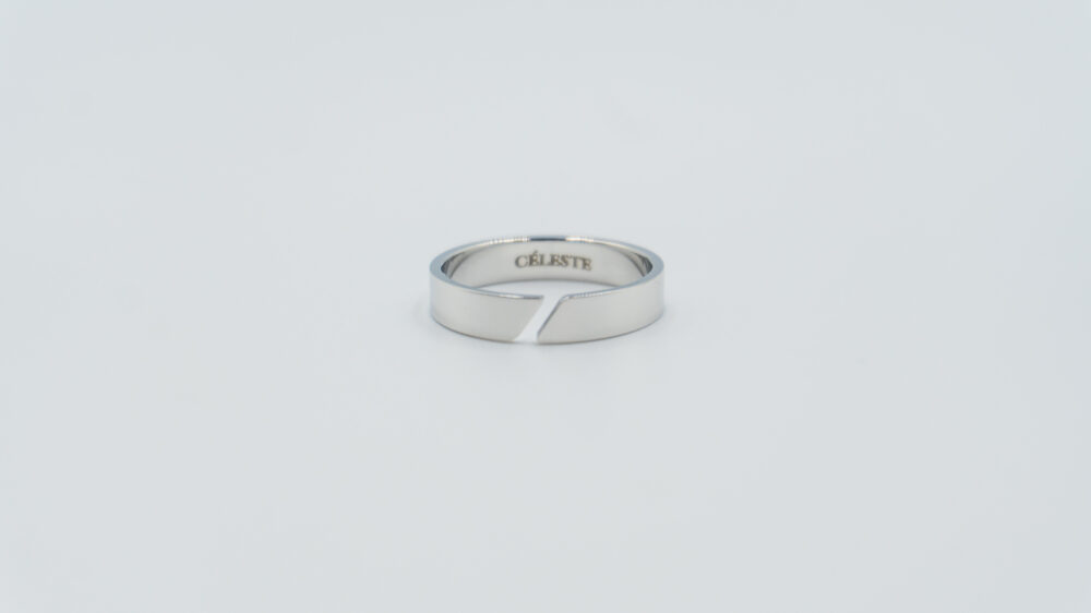 Céleste Silver Plated Unisize Ring