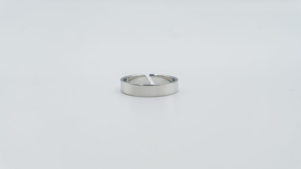 Céleste Silver Plated Unisize Ring - Afbeelding 4
